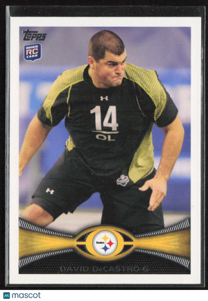 2012 Topps Chrome #138 David DeCastro Black Refractors #/299