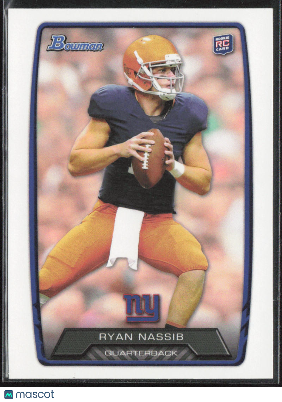 2013 Bowman #165 Ryan Nassib Gold #/399