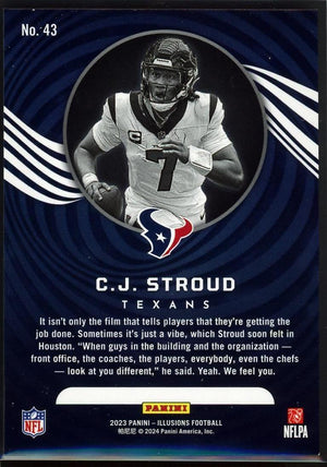 Illusions #43 CJ Stroud Stardust