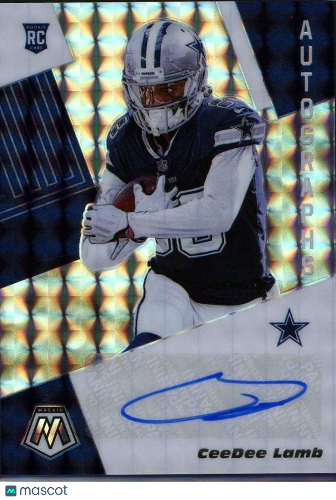 Mosaic #RA7 Ceedee Lamb Rookie Auto