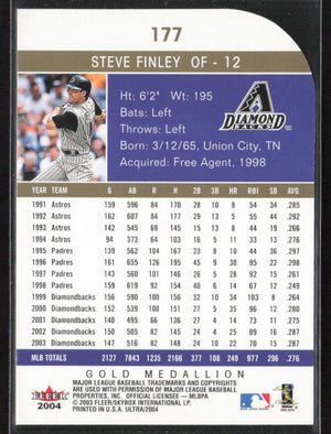 2004 Ultra #177 Steve Finley