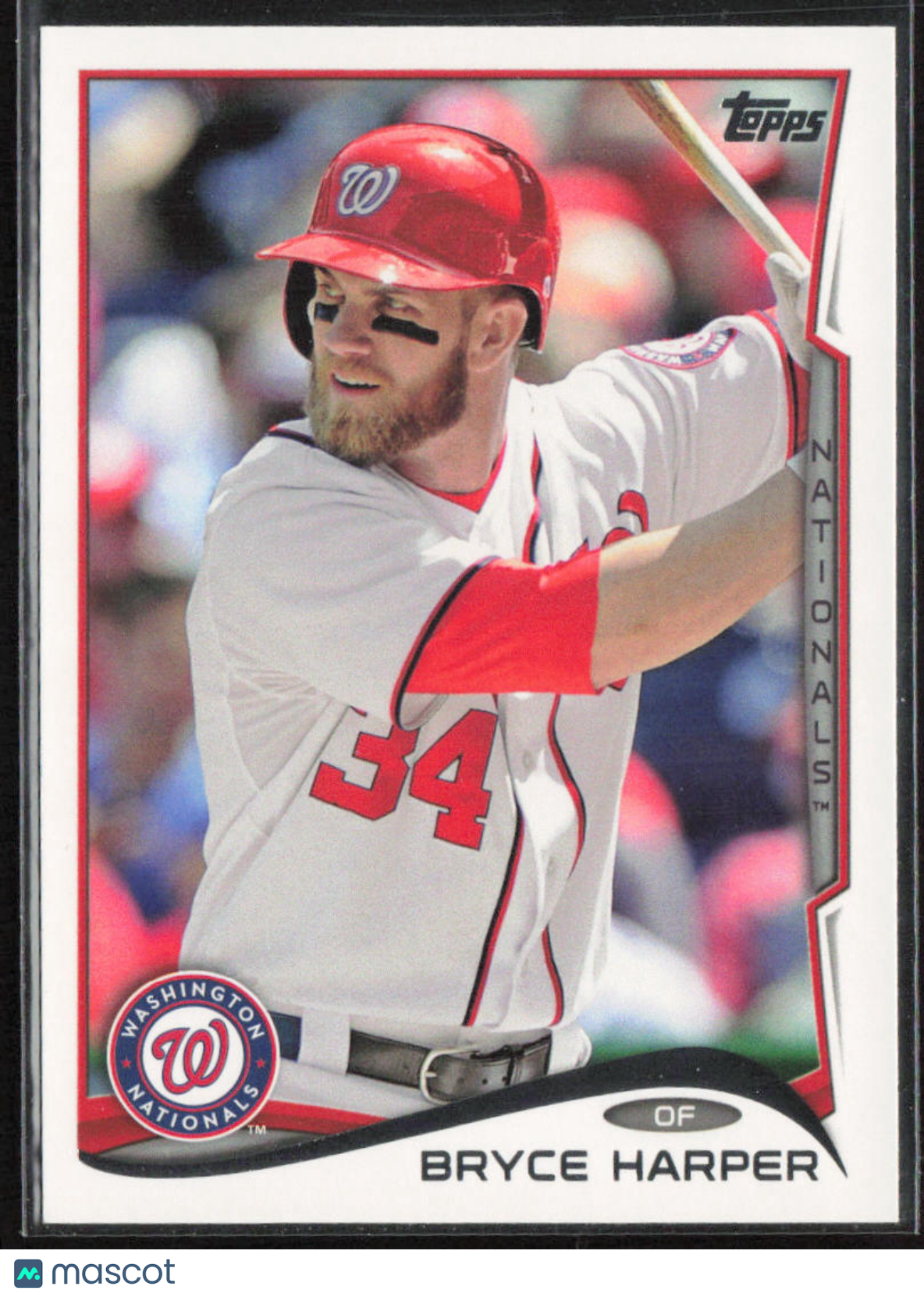 2014 Topps #100 Bryce Harper Green