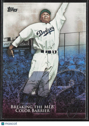 2015 Topps #JR-6 Breaking the MLB Color Barrier The Jackie Robinson Story