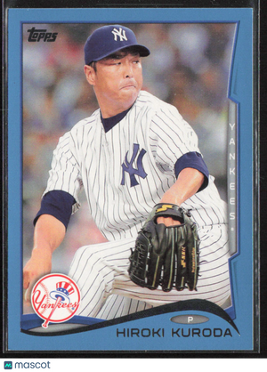 2014 Topps New York Yankees #NYY-9 Hiroki Kuroda