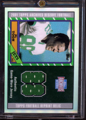 2001 Topps Archives Reserve #ARR-AT Al Toon Jerseys