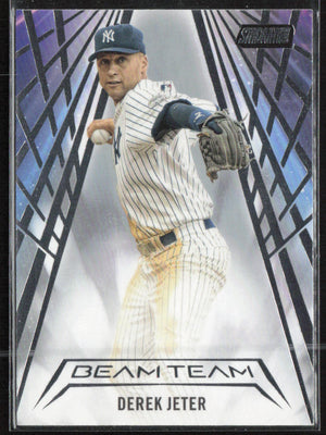 2018 Stadium Club #BT-DJ Derek Jeter Beam Team