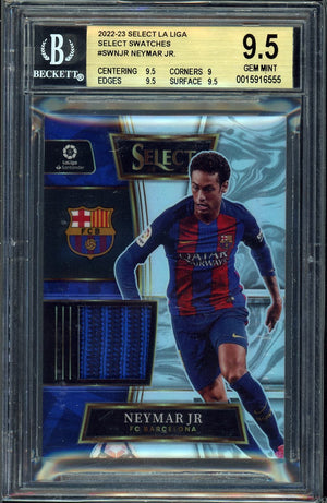 2022 Select LA Liga #SW-NJR Neymar Jr BGS 9.5