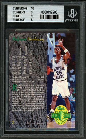 1993 Classic Four Sport Oversize #2 Anfernee Hardaway 8.5
