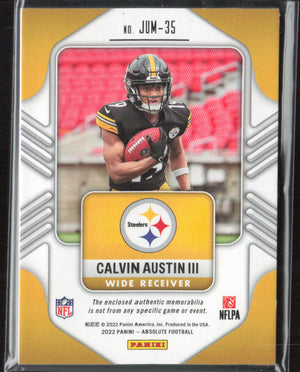 2022 Absolute #JUM-35 Calvin Austin III Jumbo Patch /5