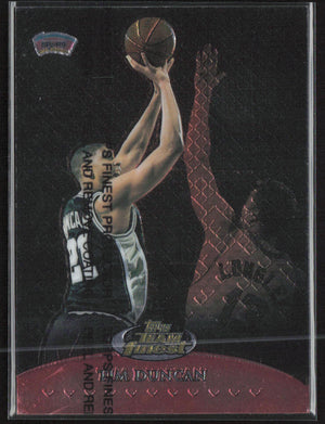 2002 Topps Finest #C-F Tim Duncan /500