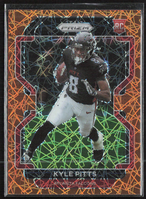 Prizm #341 Kyle Pitts Orange Lazer