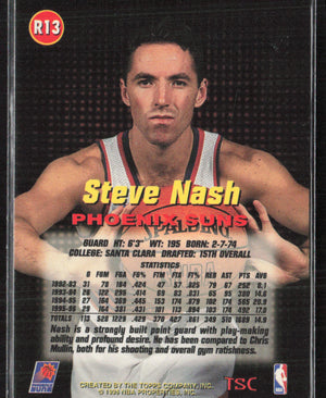 1996-97 Stadium Club #R13 Steve Nash Rookies (Series One)