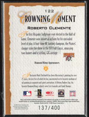 Donruss #122 Roberto Clemente /400