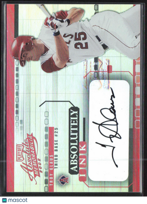 2002 Playoff #AI-57 Troy Claus Auto