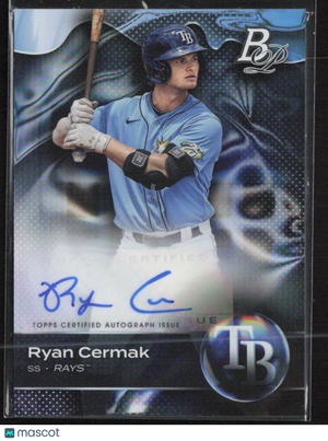 2023 Bowman Platinum #TOP-74 Ryan Cermak Top Prospects Autographs