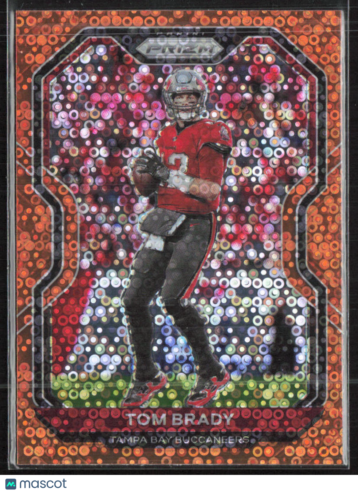 2020 Prizm #255 Tom Brady Orange disco