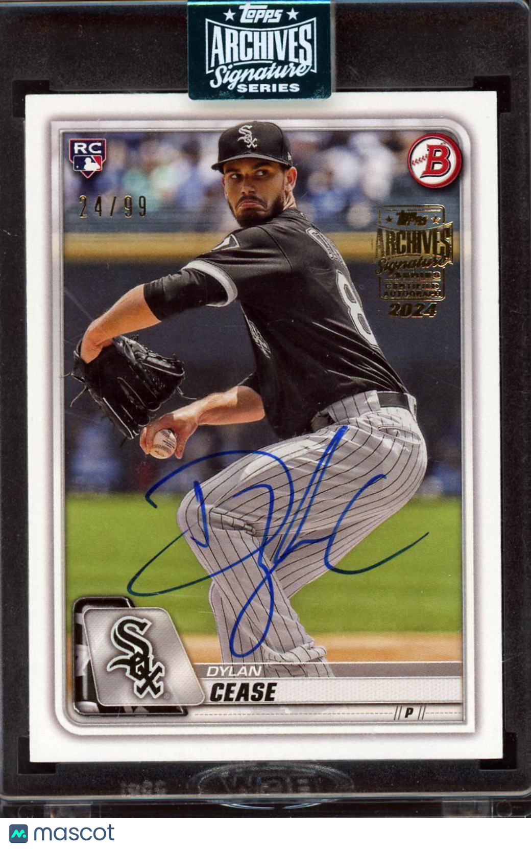 2020 Topps Archives #58 Dylan Cease Rookie Auto /49