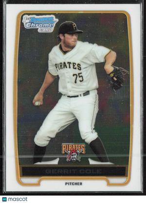 2012 Bowman #BCP86 Gerrit Cole Chrome Prospects