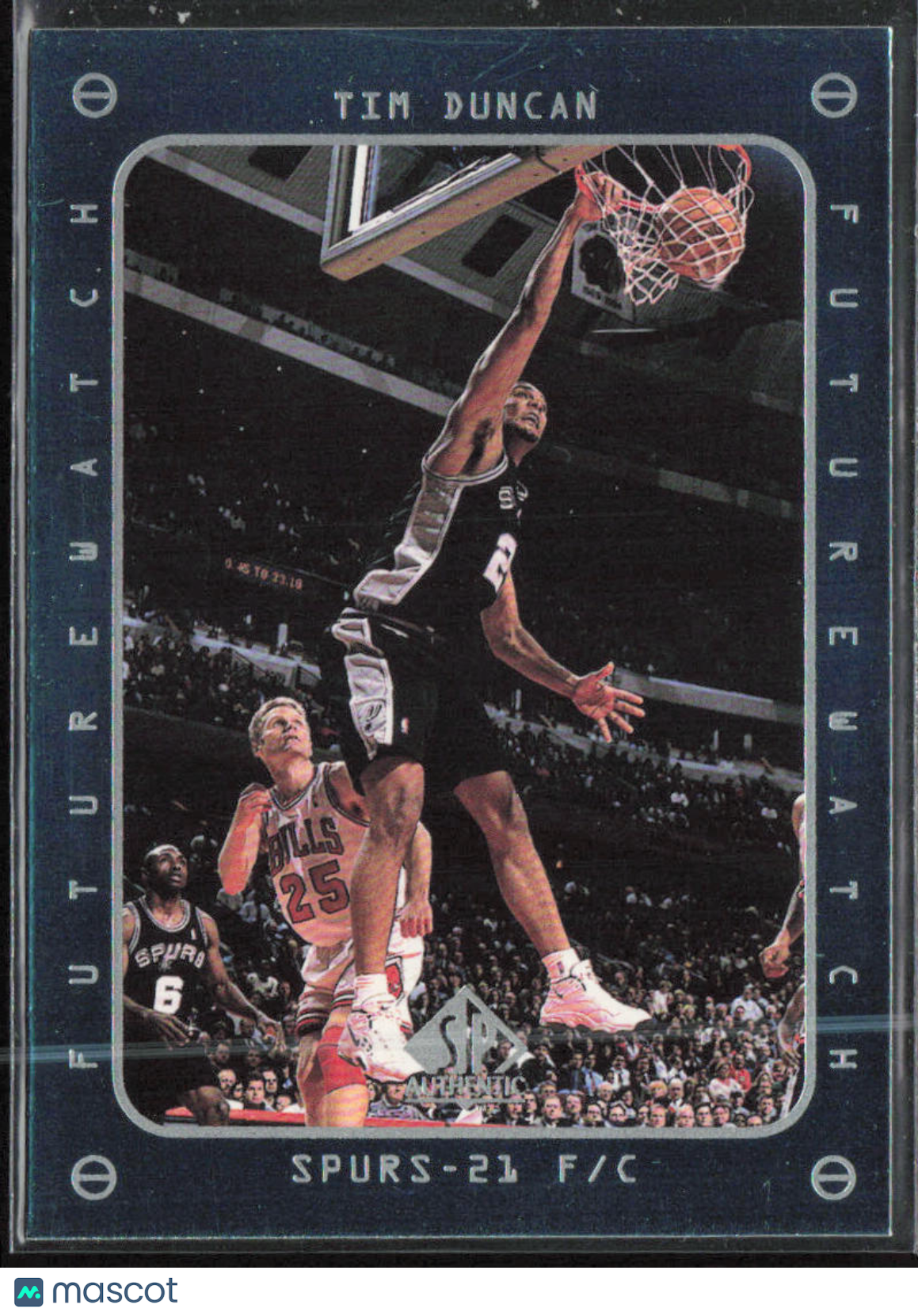 1997-98 SP Authentic #165 Tim Duncan