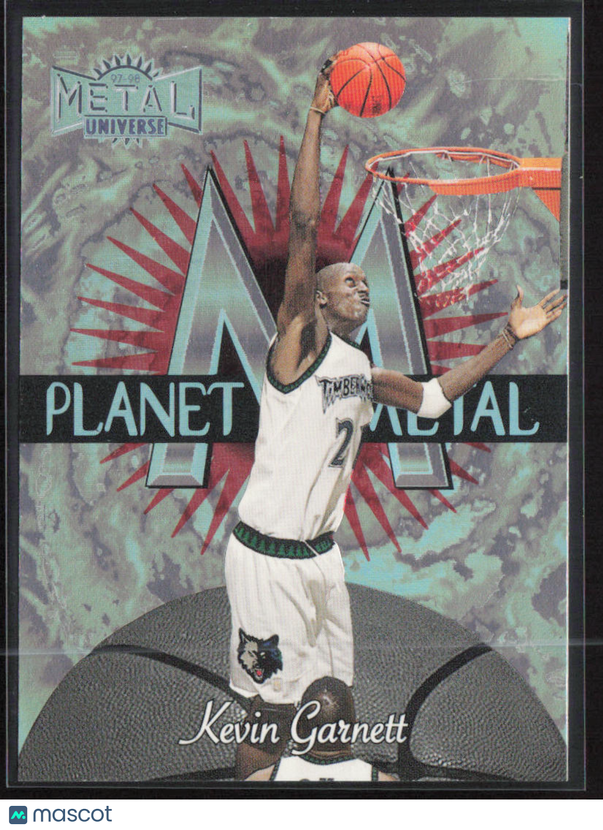 1997 Skybox Metal #8 Kevin Garnett