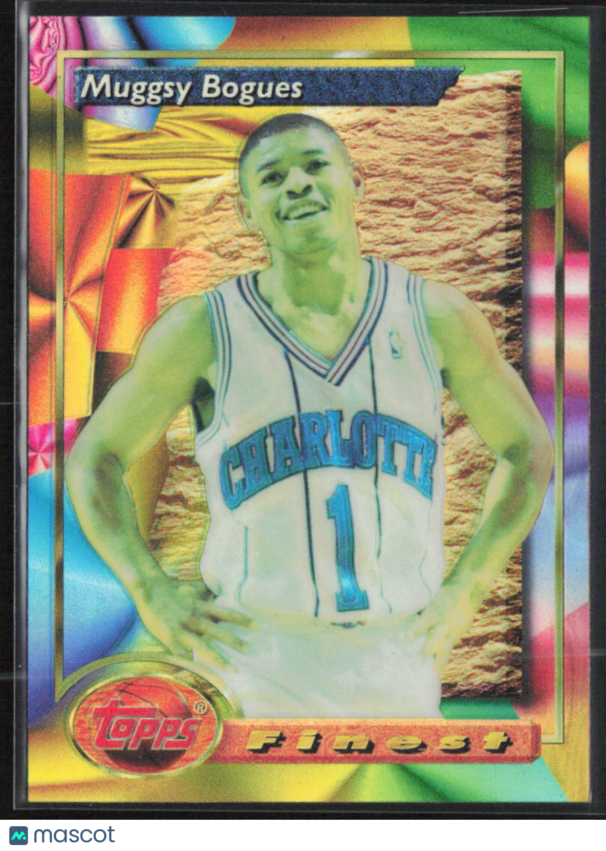 1993-94 Finest #53 Muggsy Bogues Refractors