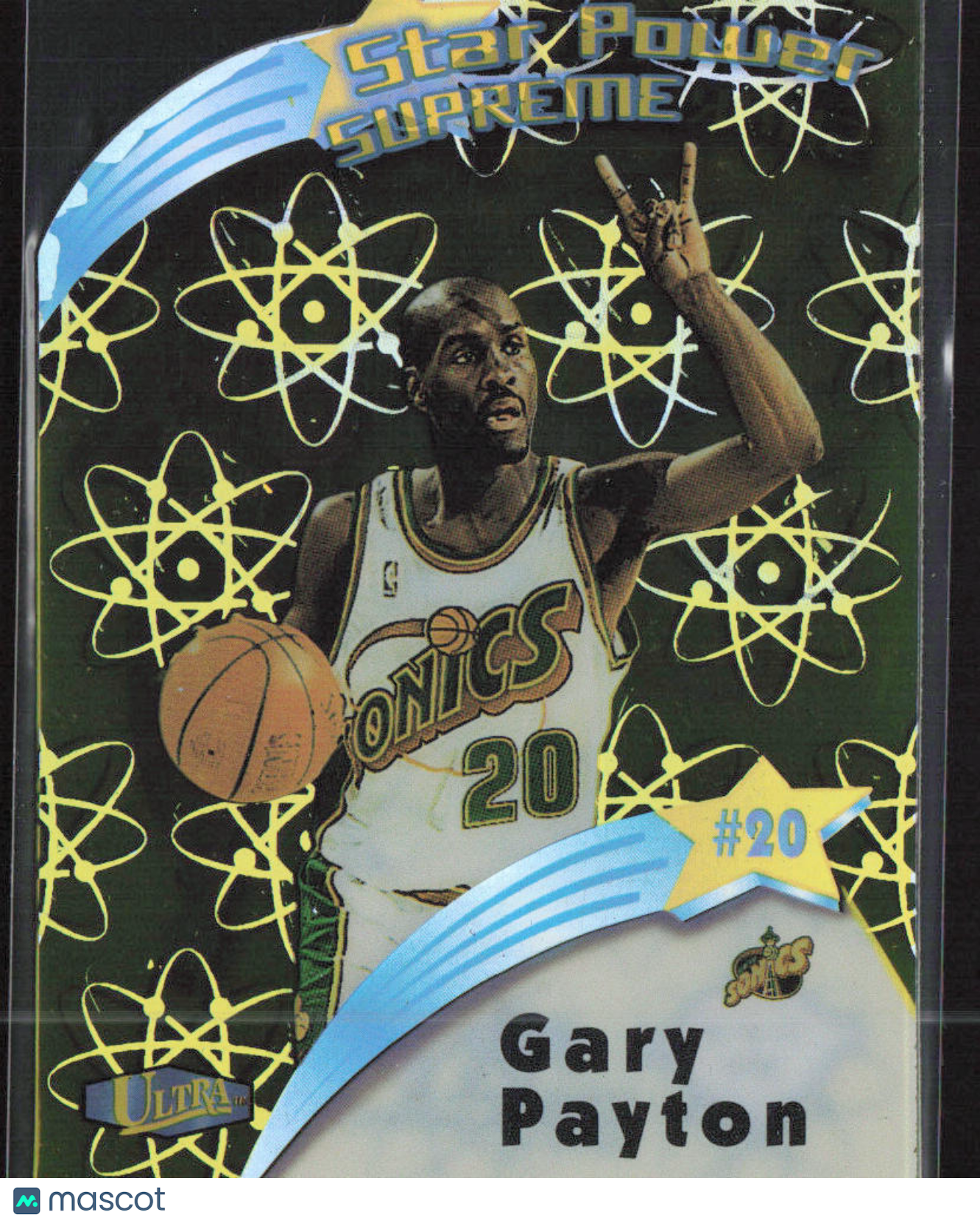 1997 Fleer #12 Gary Payton Star Power Supreme
