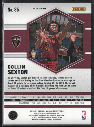 2020 Mosaic #85 Collin Sexton Genesis