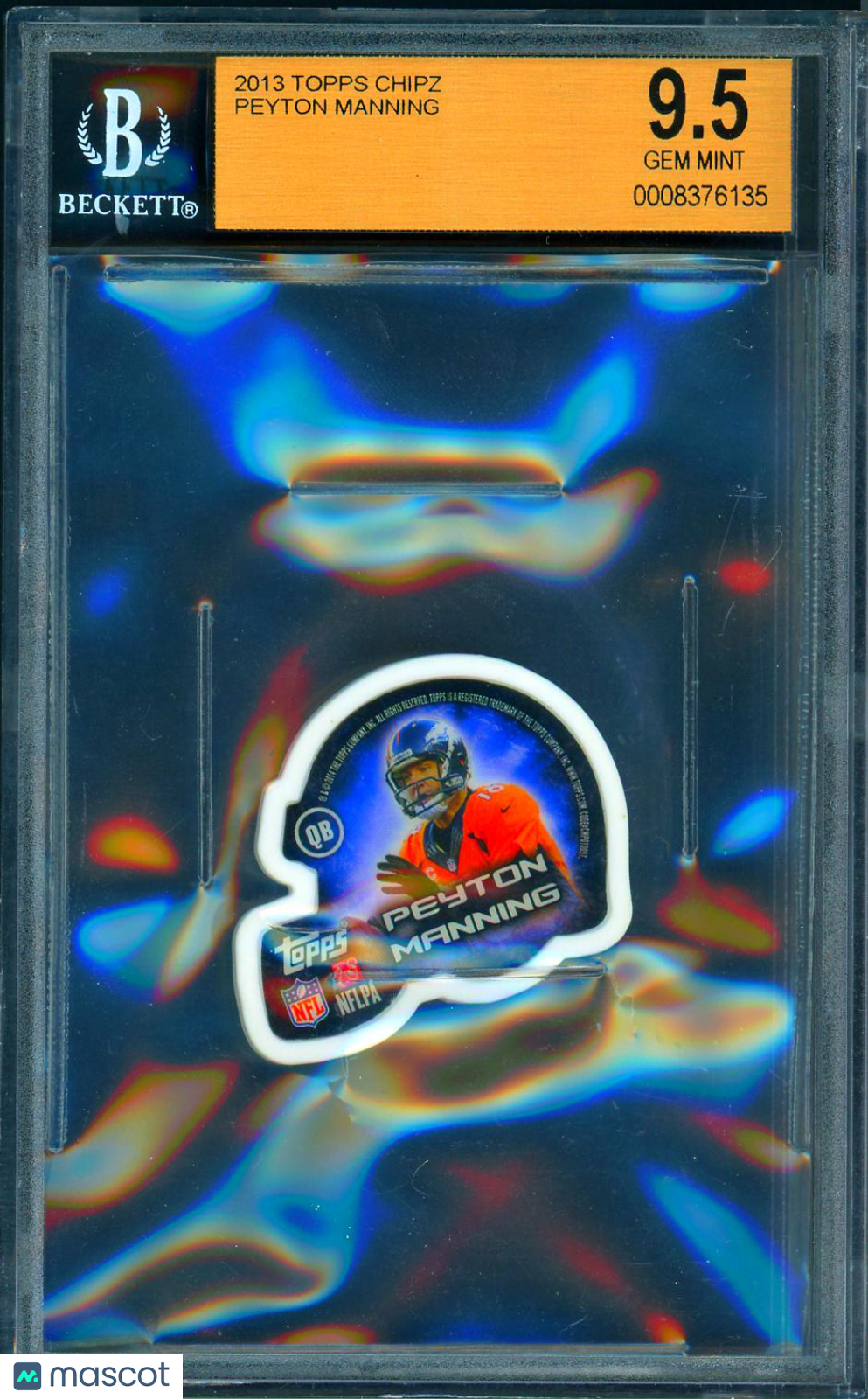 2013 Topps Chipz Peyton Manning BGS 9.5