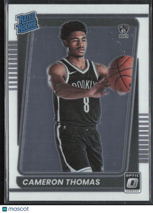 2022 2021-22 Panini Donruss Optic Basketball Cameron Thomas #153