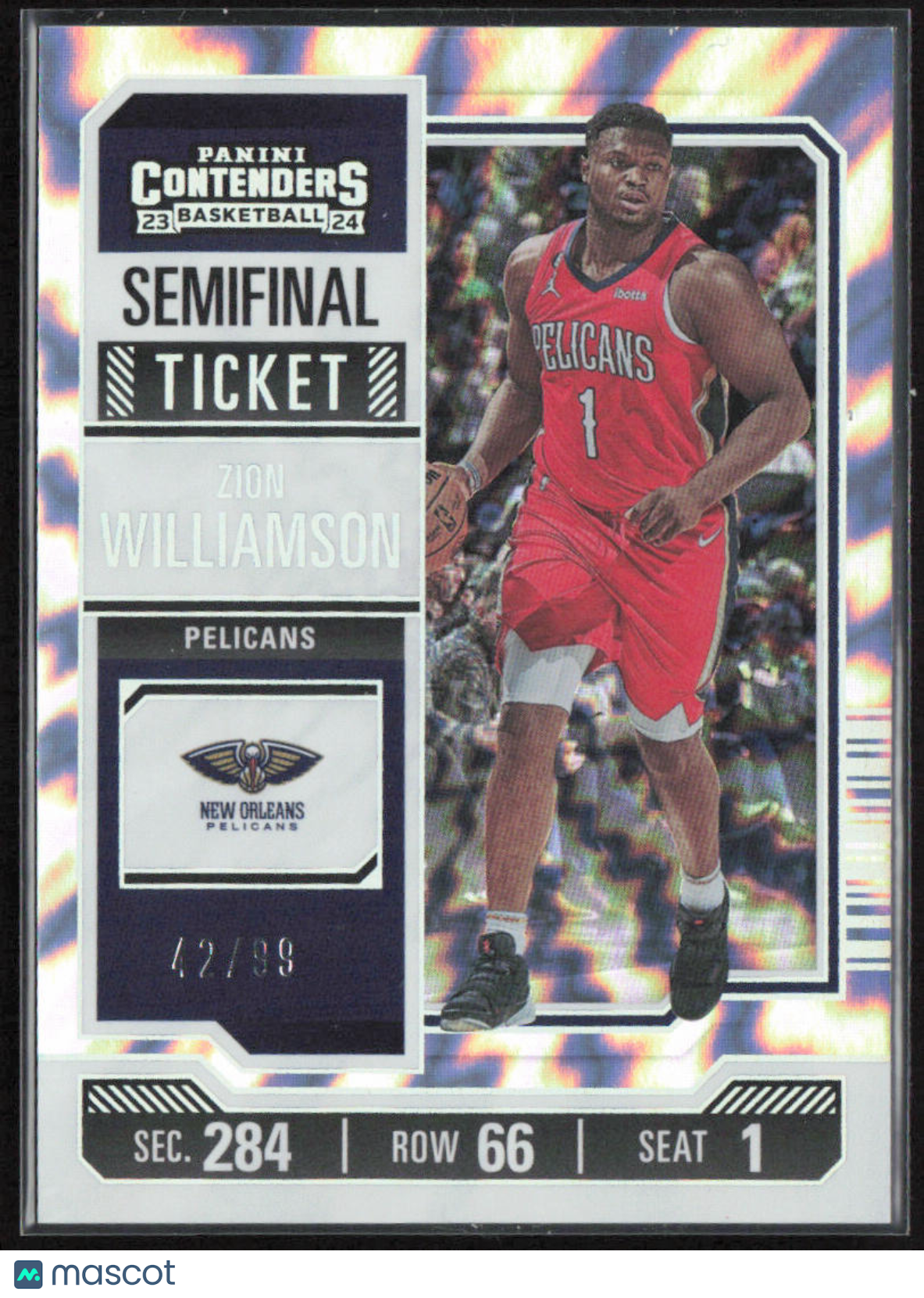 2024 2023-24 Panini Contenders Zion Williamson #79 42/99