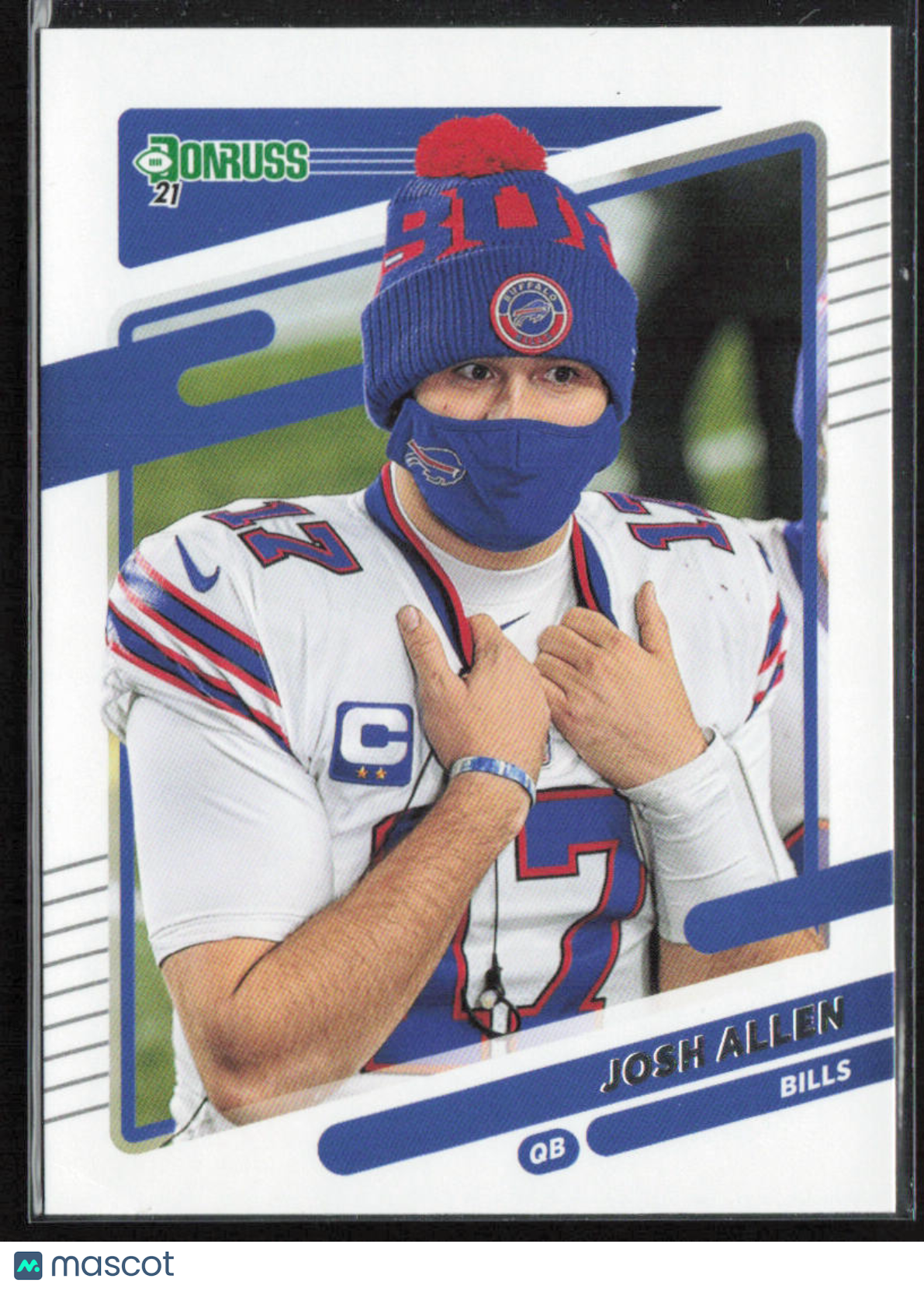 2021 Panini Donruss Josh Allen #225 mask