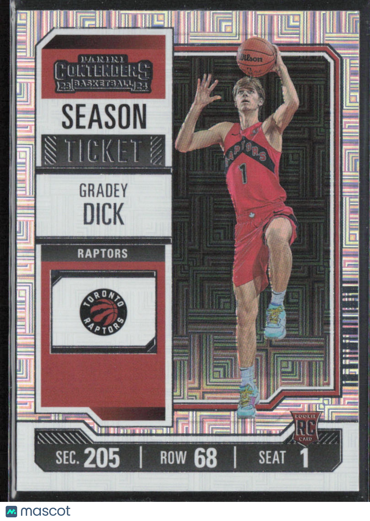 2024 2023-24 Panini Contenders Basketball Gradey Dick #71