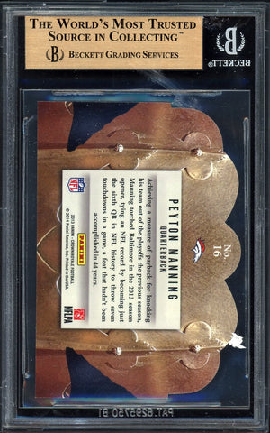 2013 Crown Royale Crown Jewels Peyton Manning #16 BGS 9.5